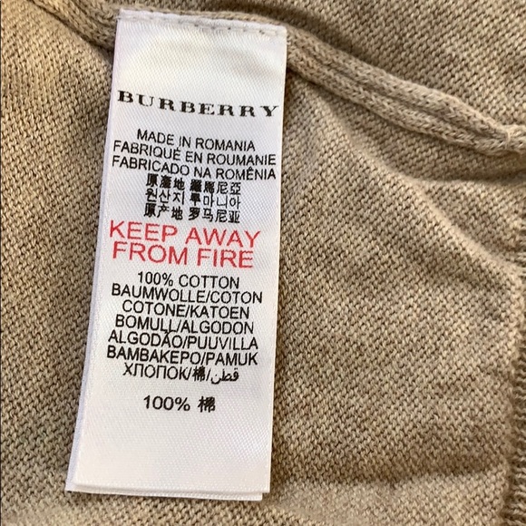 BURBERRY infant jeans and cardigan - Picture 6 of 8